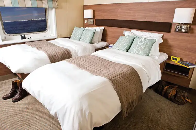 National Geographic Explorer Category 3 cabin interior