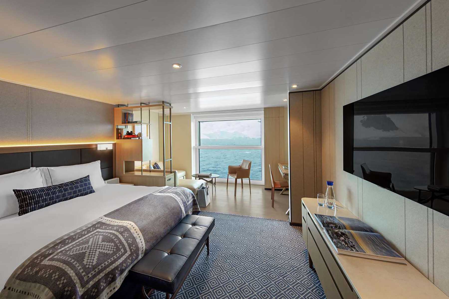 Viking Octantis Nordic Balcony stateroom interior