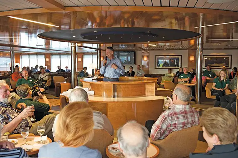 National Geographic Explorer naturalist lecture and enrichment session