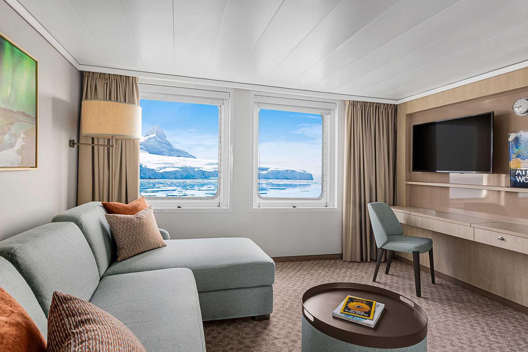 National Geographic Explorer cabin interior