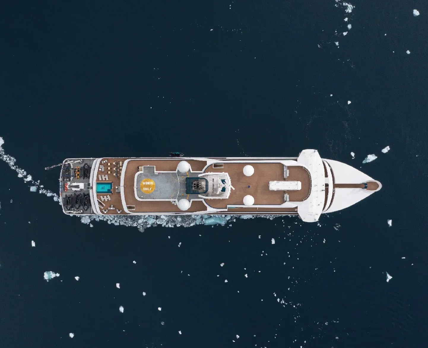 Swan Hellenic expedition ship stargazing deck