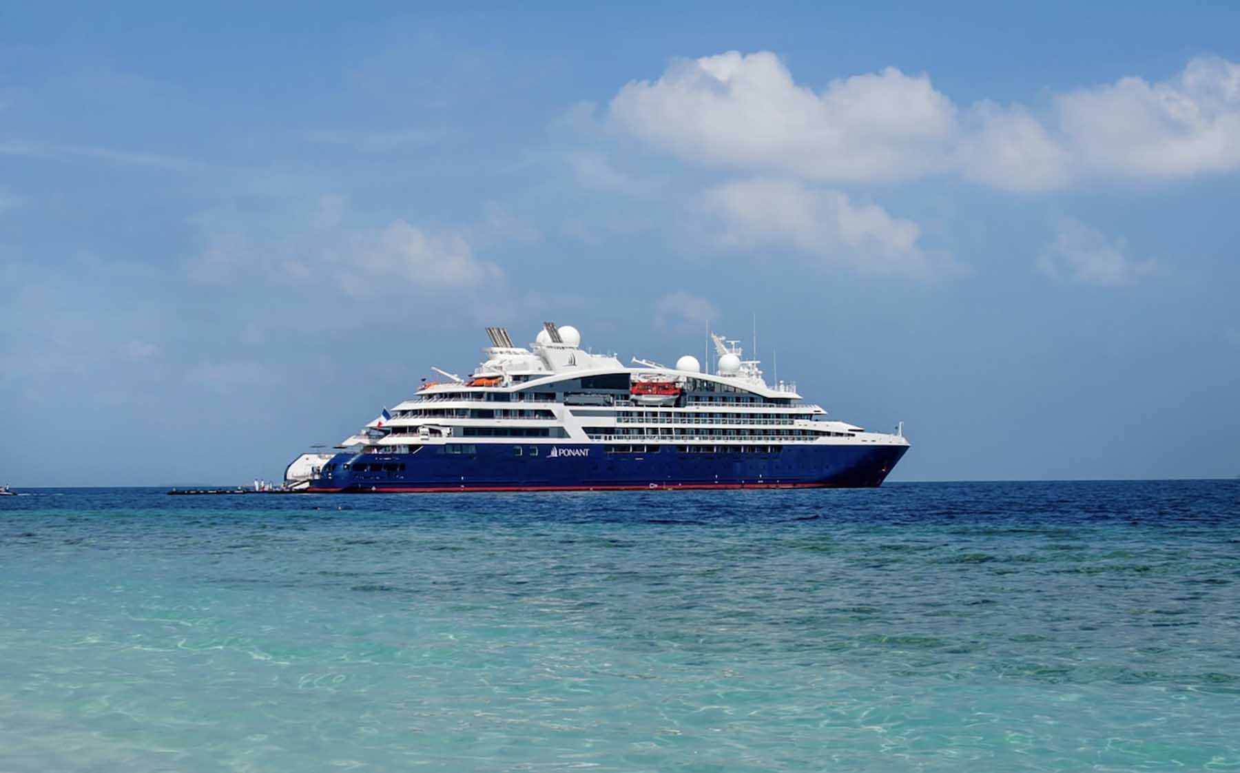Ponant Explorer-class expedition ship exterior view