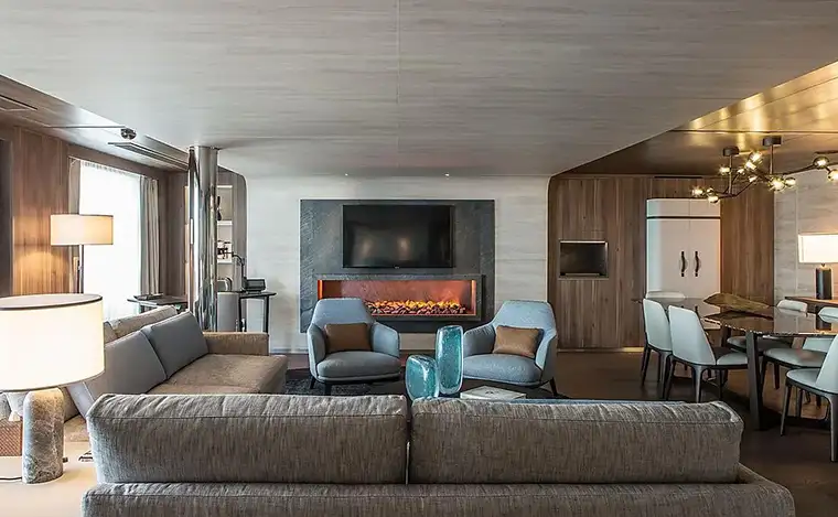 Le Commandant Charcot Owner's Suite interior