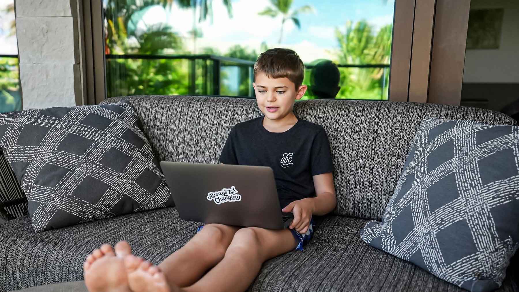 Colt Lockwood attends online school with Ignite Learning Academy