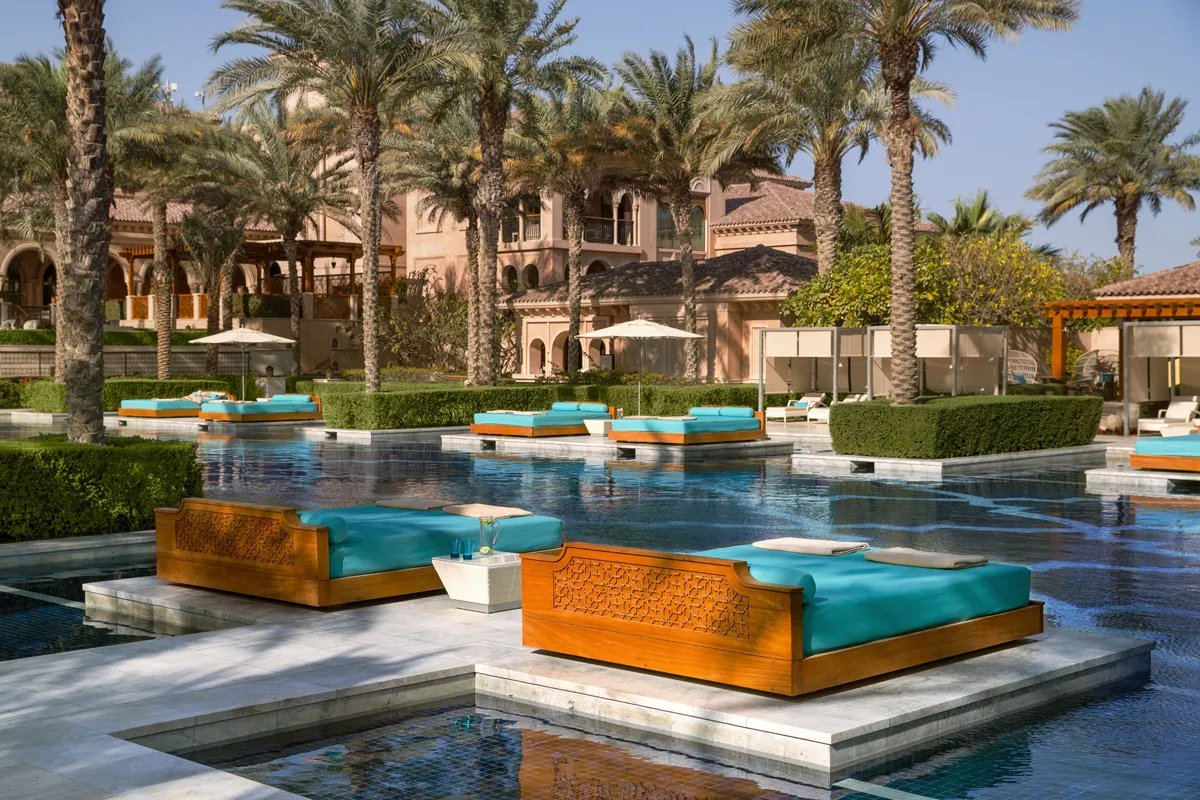One&Only Dubai pool area