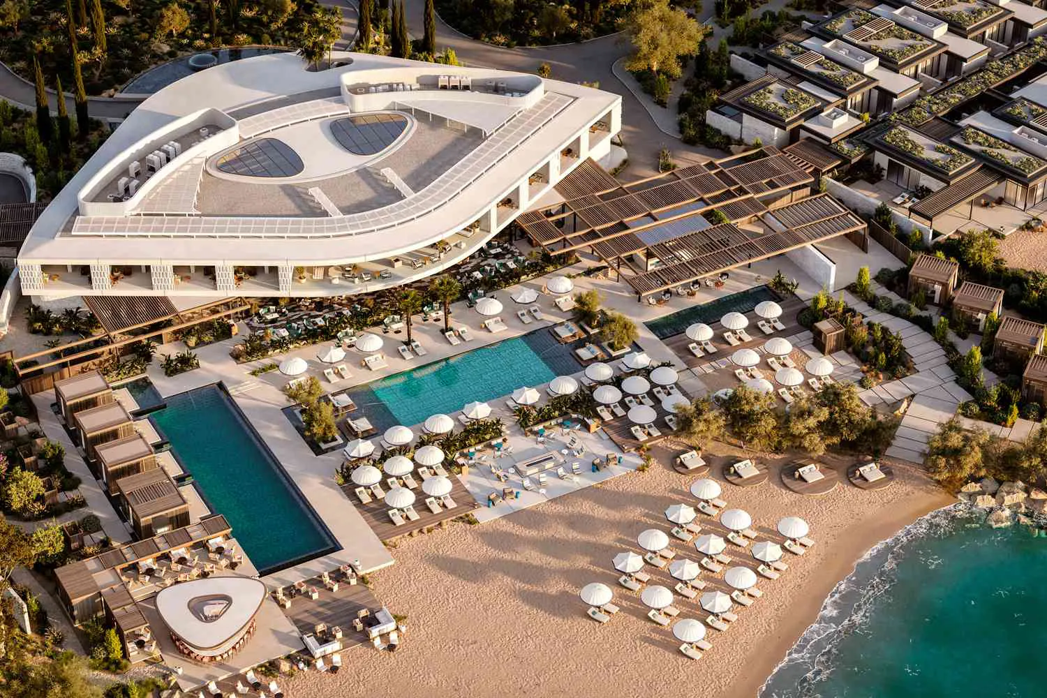 One&Only resort aerial