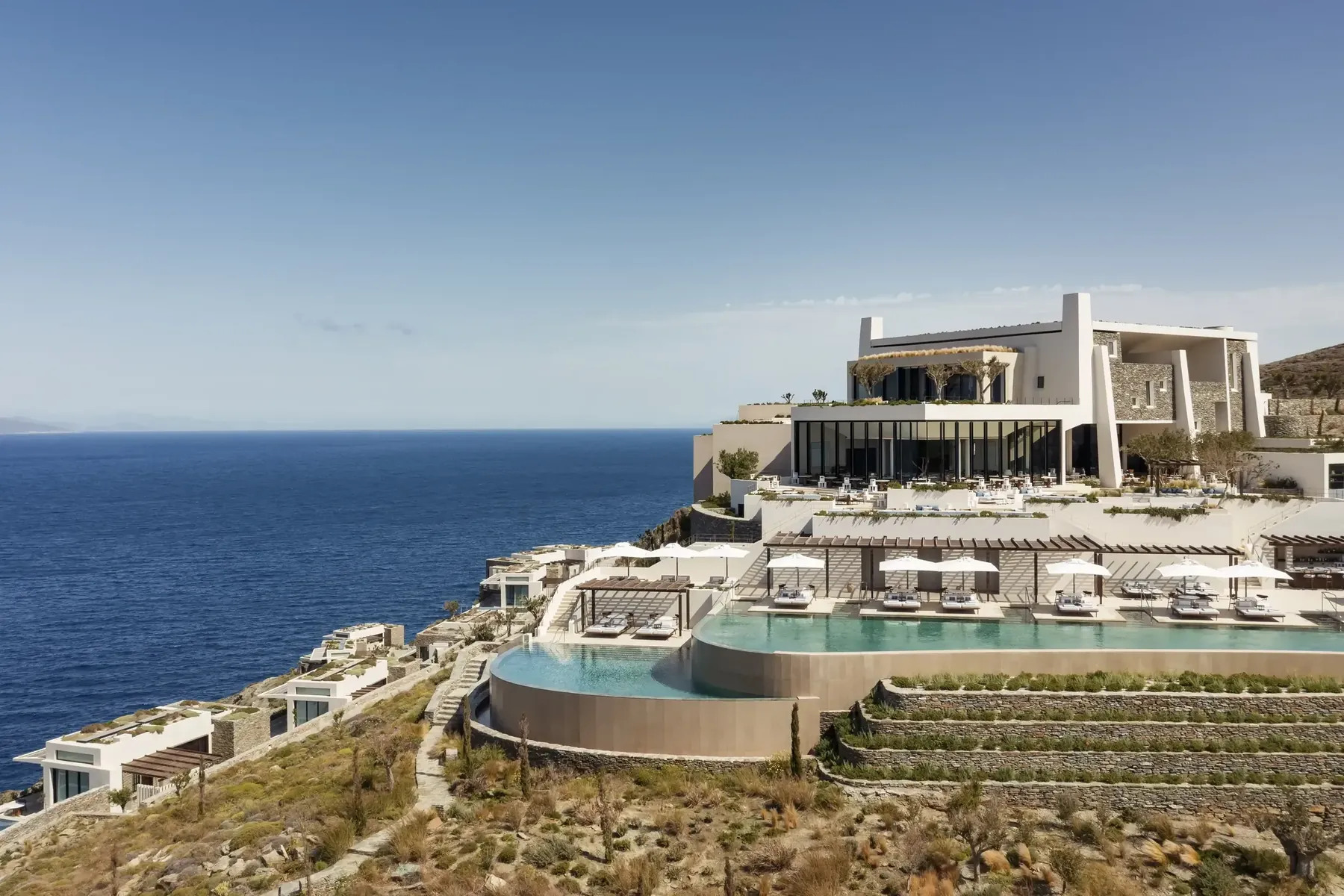 One&Only Greece aerial