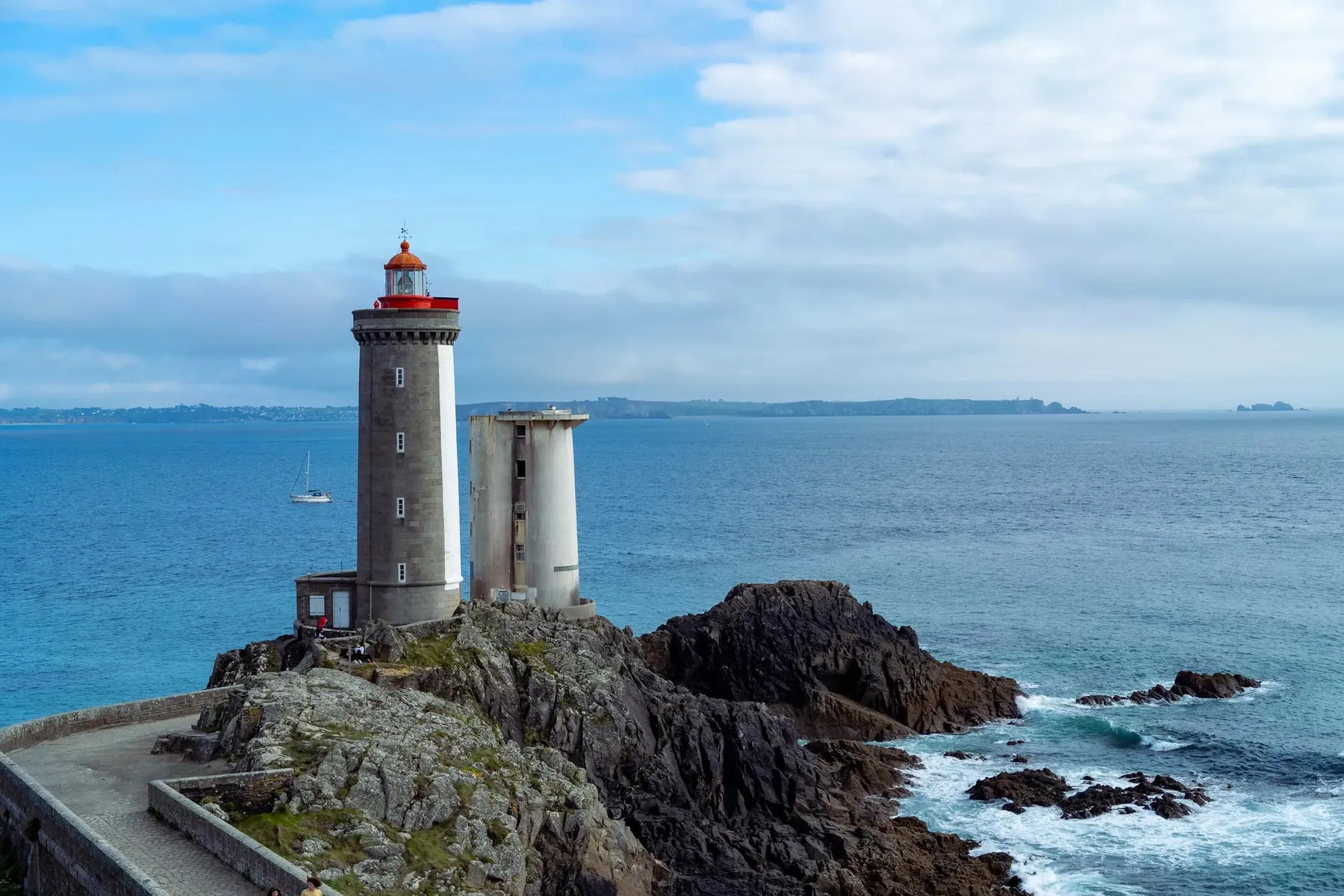 Lighthouse in Brest, France