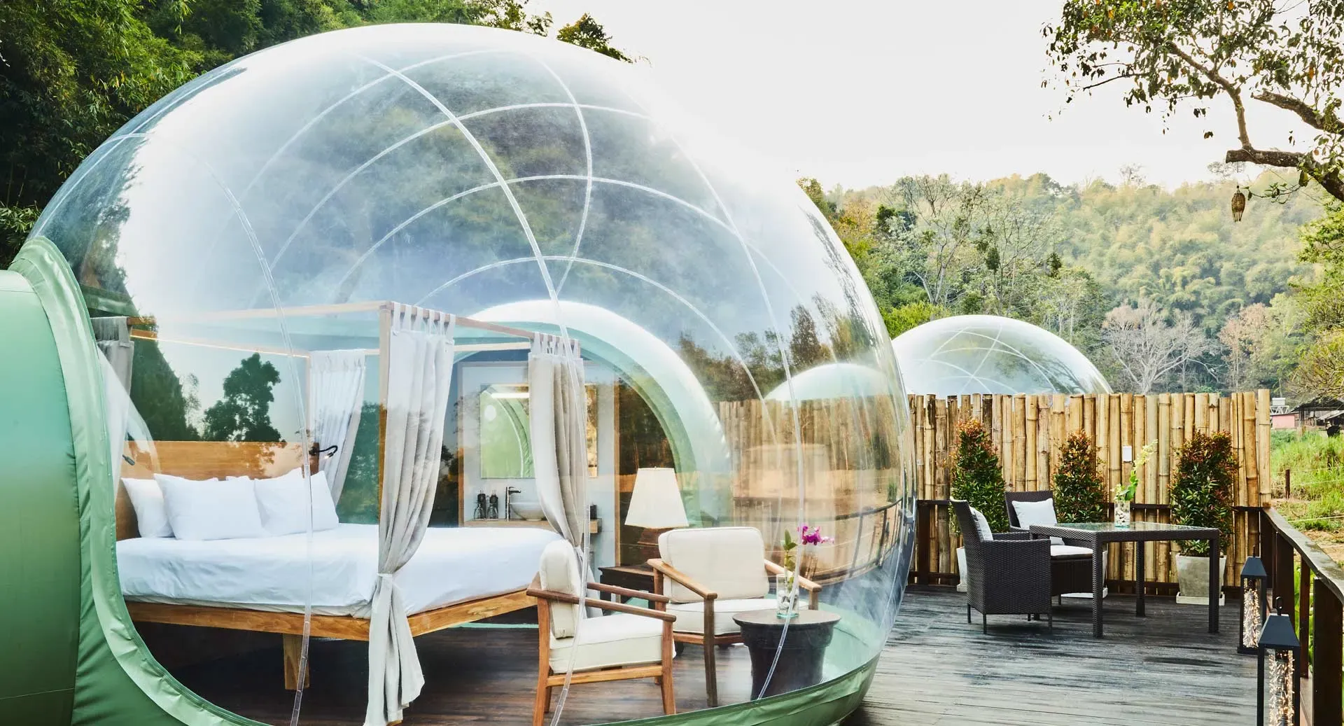 Anantara's Golden Triangle jungle bubbles