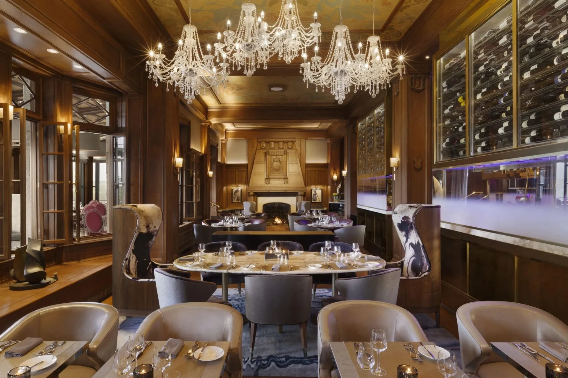 Fairmont Le Château Frontenac dining room