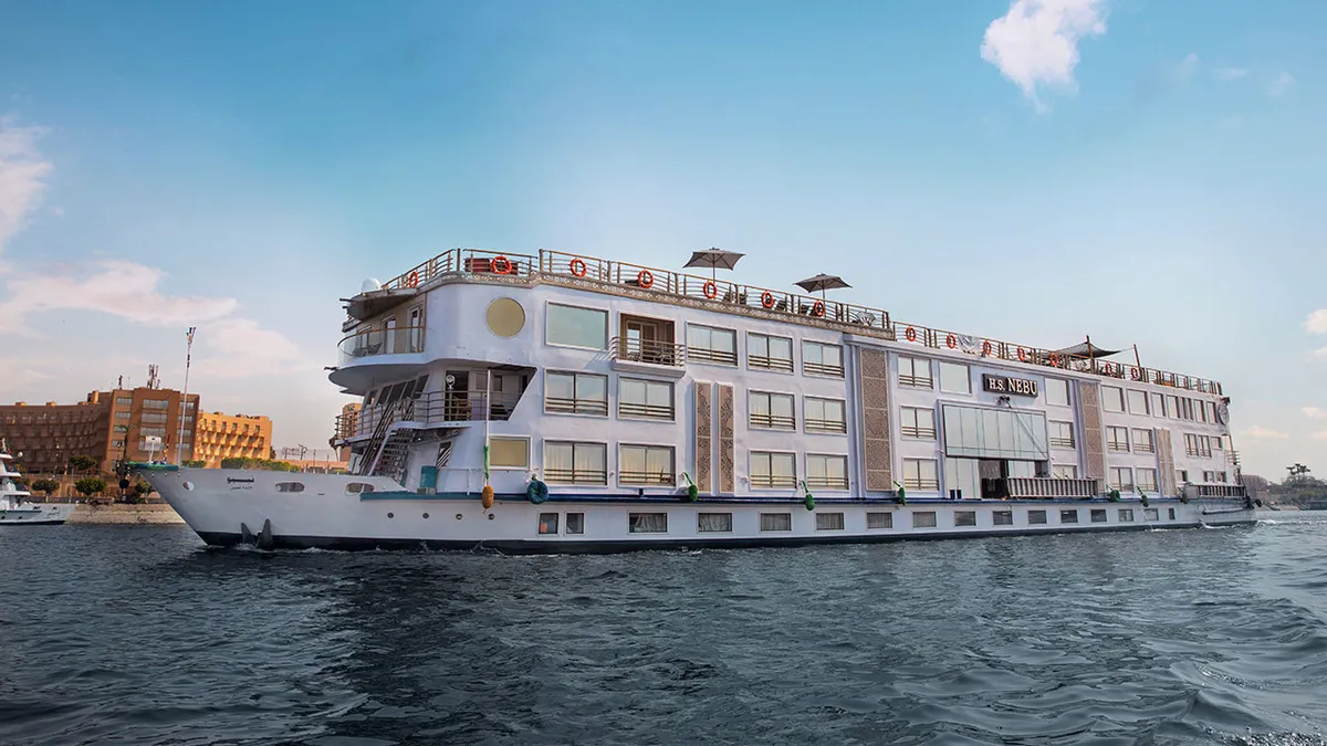 H.S. Nebu Nile River cruise ship exterior