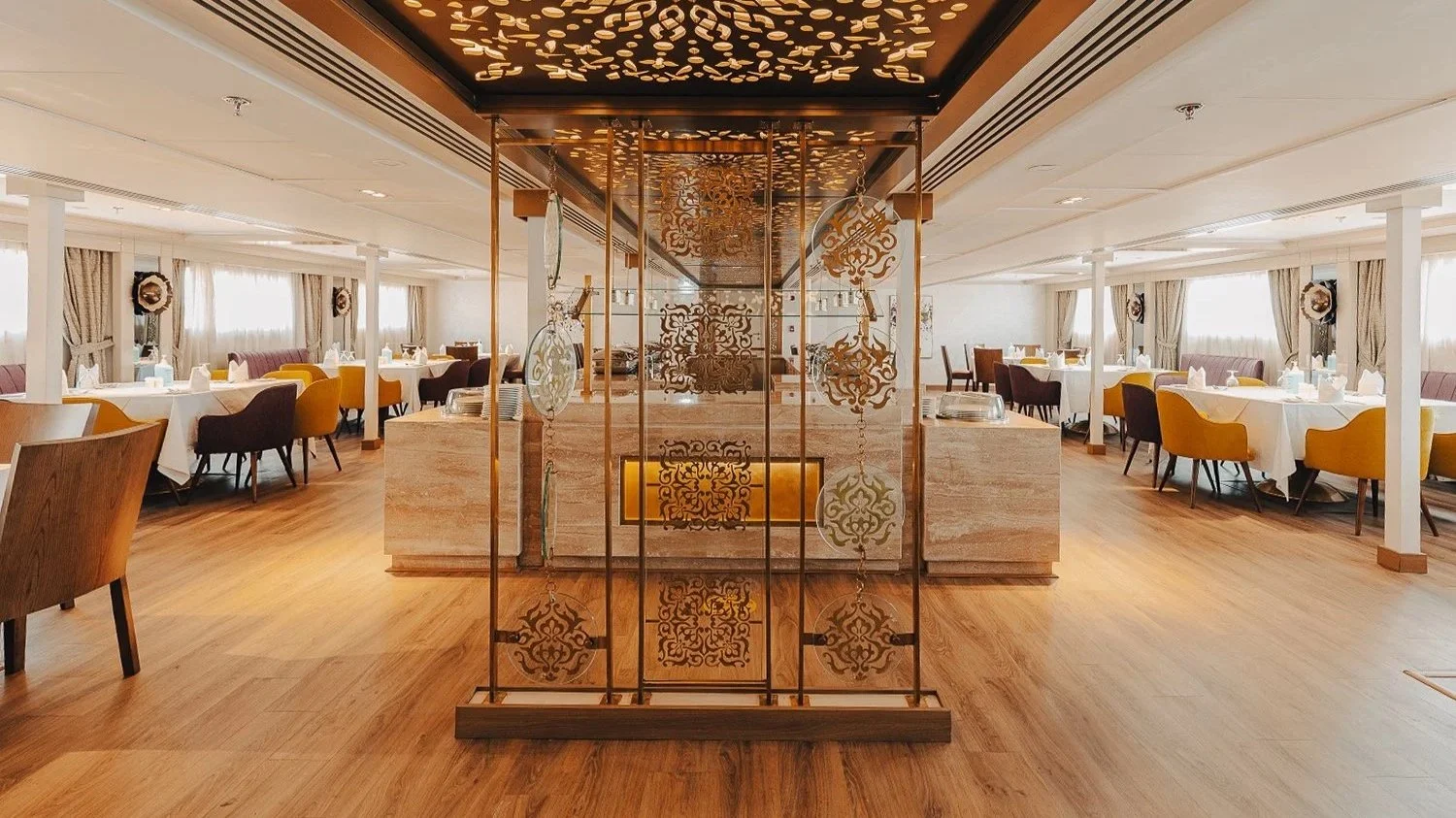 H.S. Nebu Nile River cruise ship lounge