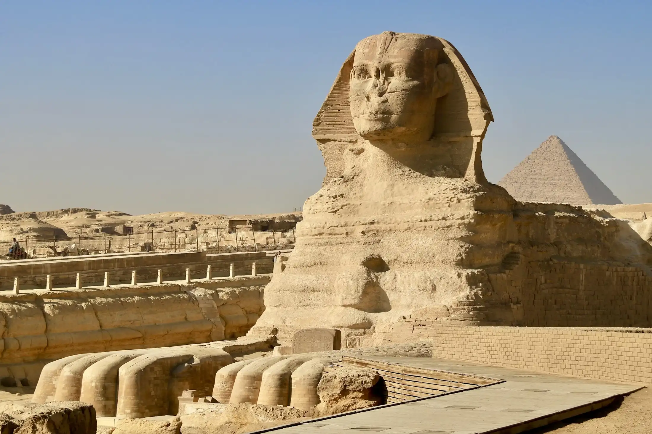 Great Sphinx of Giza close up