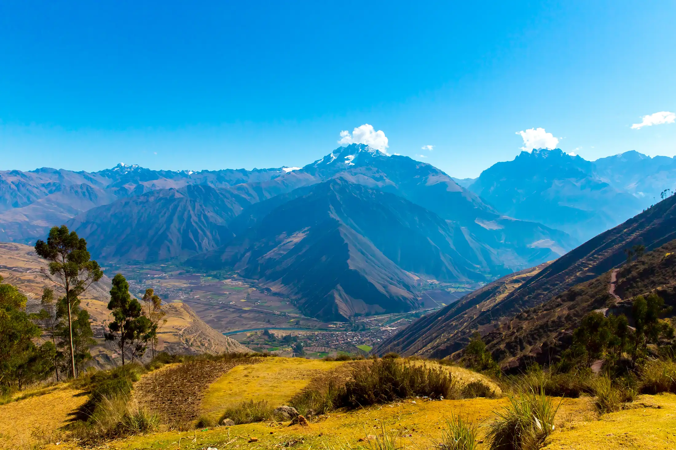 Andean mountain's Sacred Valley
