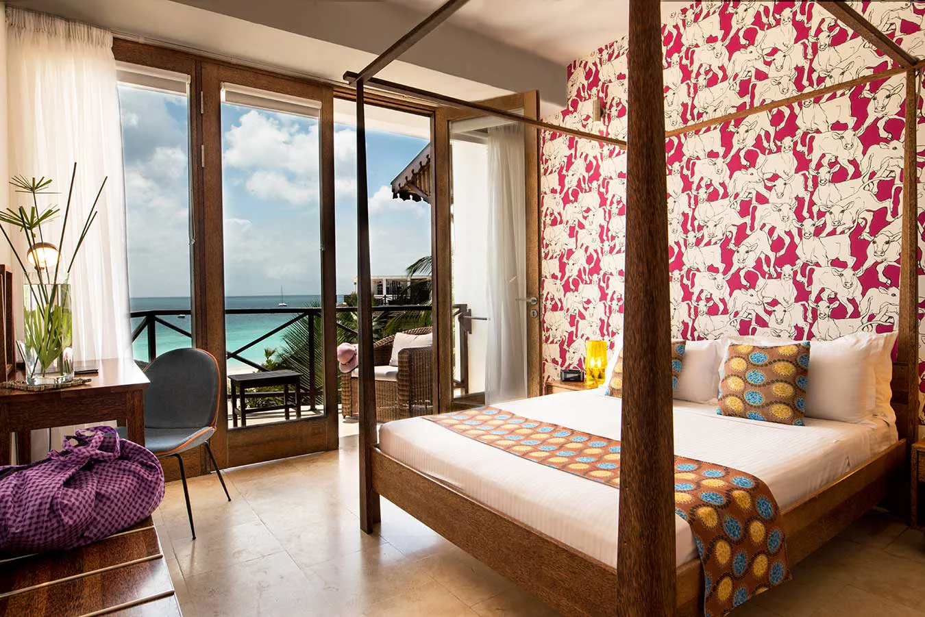Hotel room interior