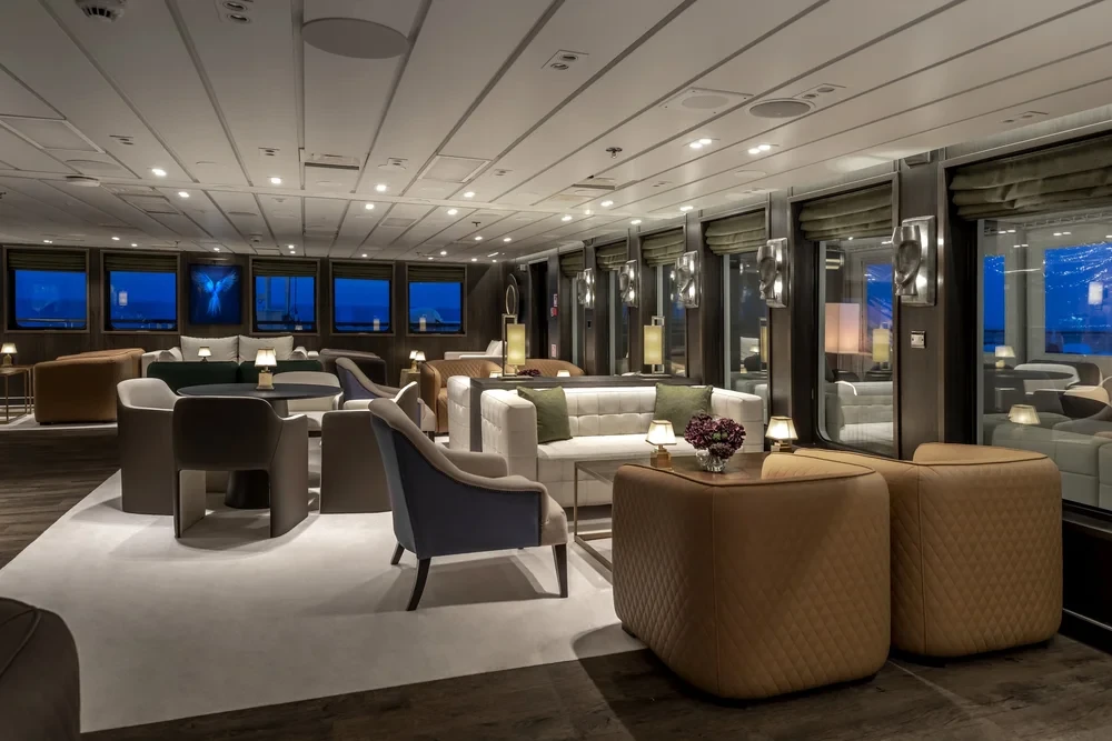 Lounge aboard RMS St. Helena