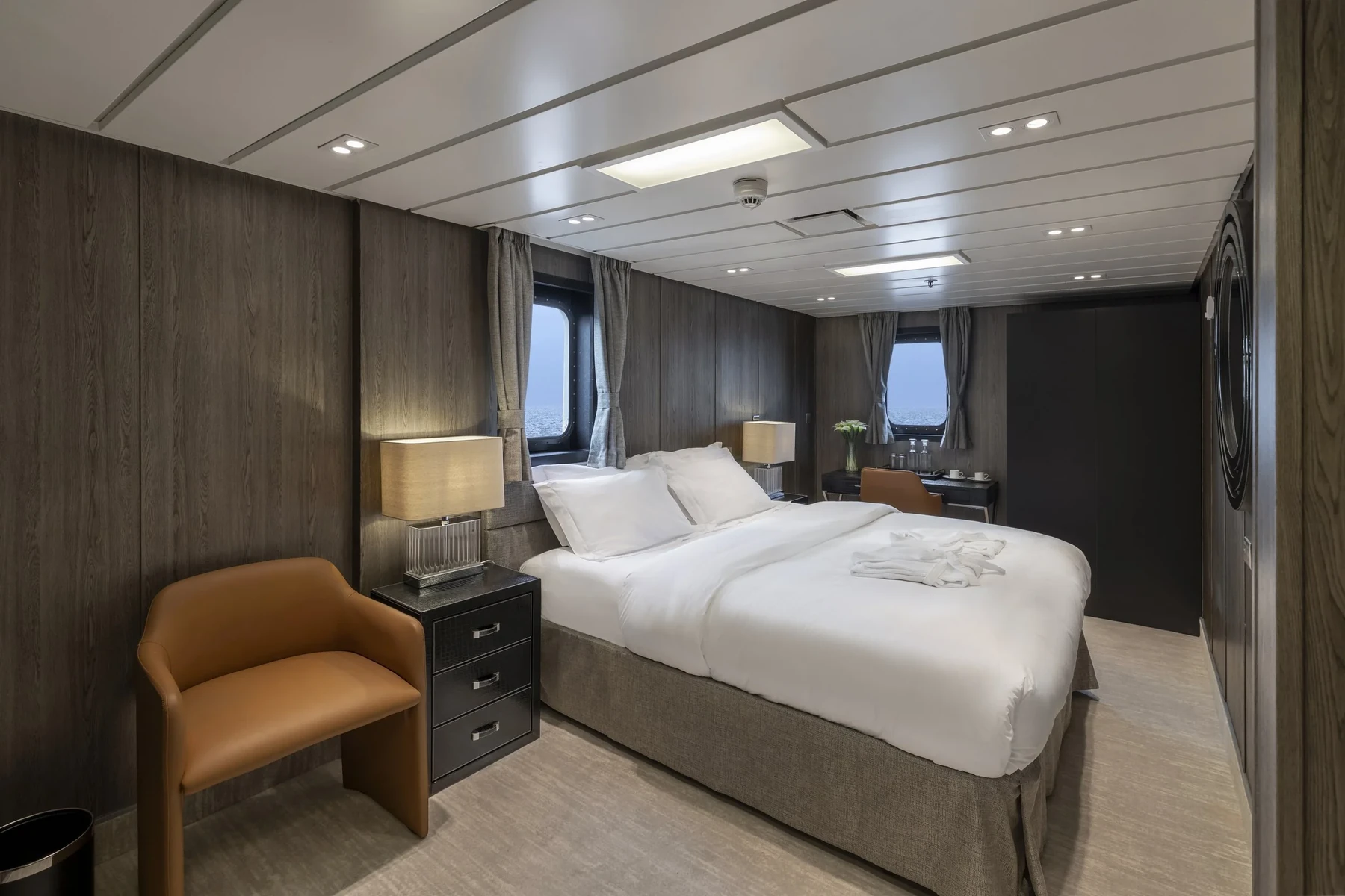 Premium cabin aboard RMS St. Helena