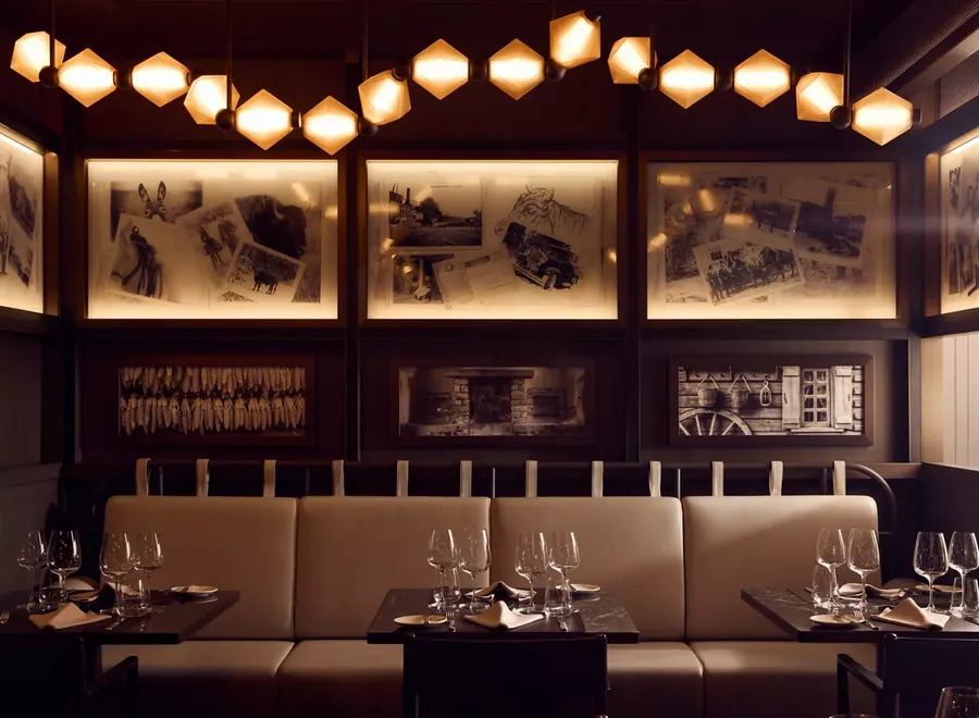 Marble and Co. Grill steakhouse on deck 5 aboard Explora III