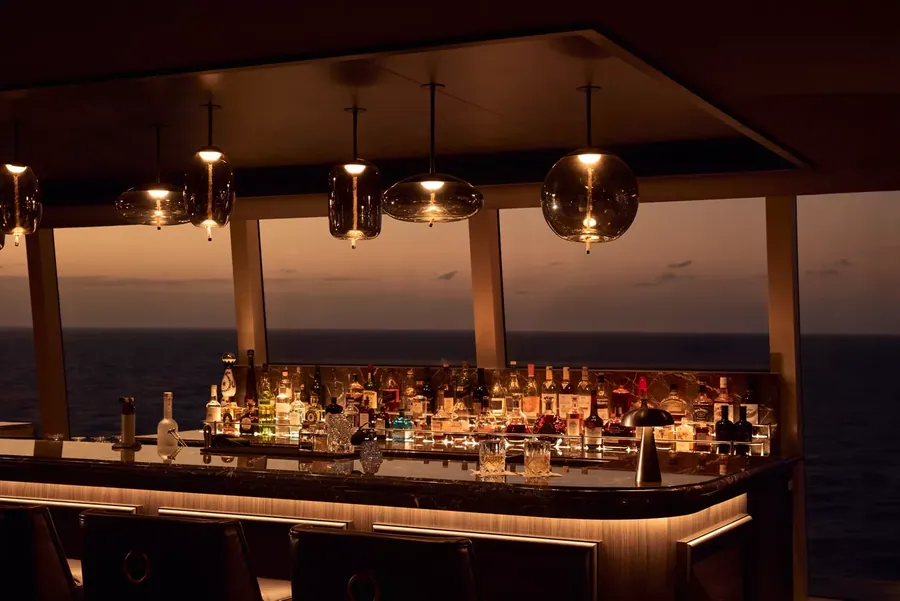Malt Whisky Bar on deck 11 aboard Explora III