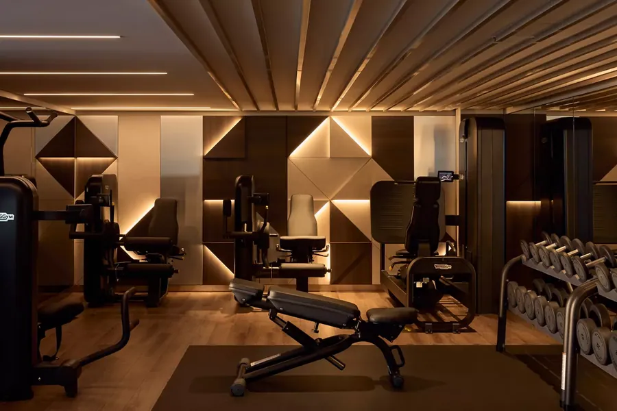Fitness Centre on deck 5 aboard Explora III with cardio and strength equipment