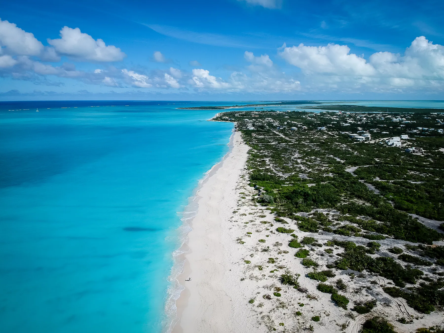 Grace Bay Beach in Providenciales, Turks and Caicos Islands