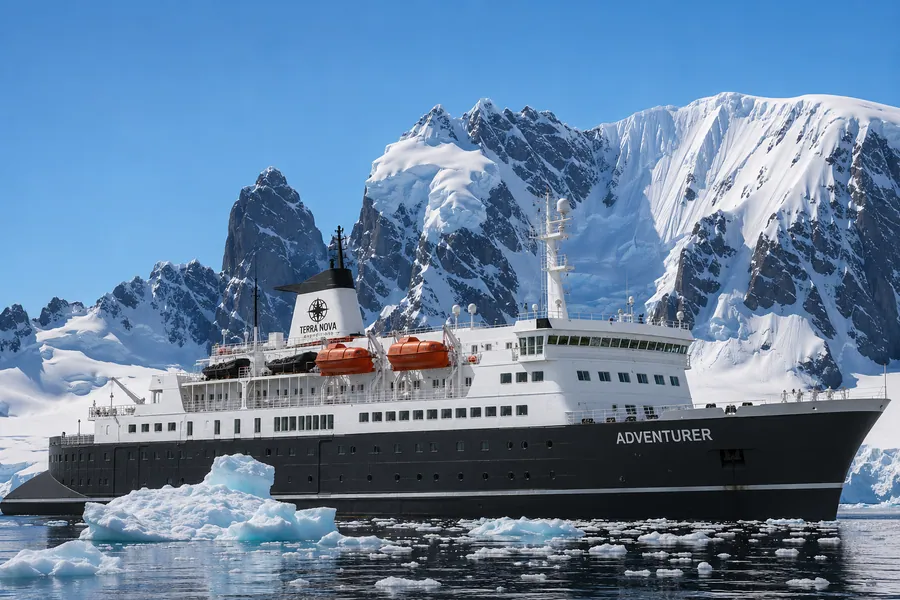 Terra Nova Adventurer exterior, starboard side