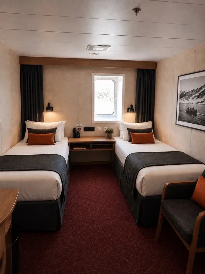Superior Cabin aboard Terra Nova Adventurer