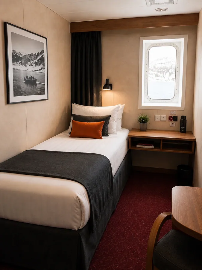 Superior Single Cabin aboard Terra Nova Adventurer