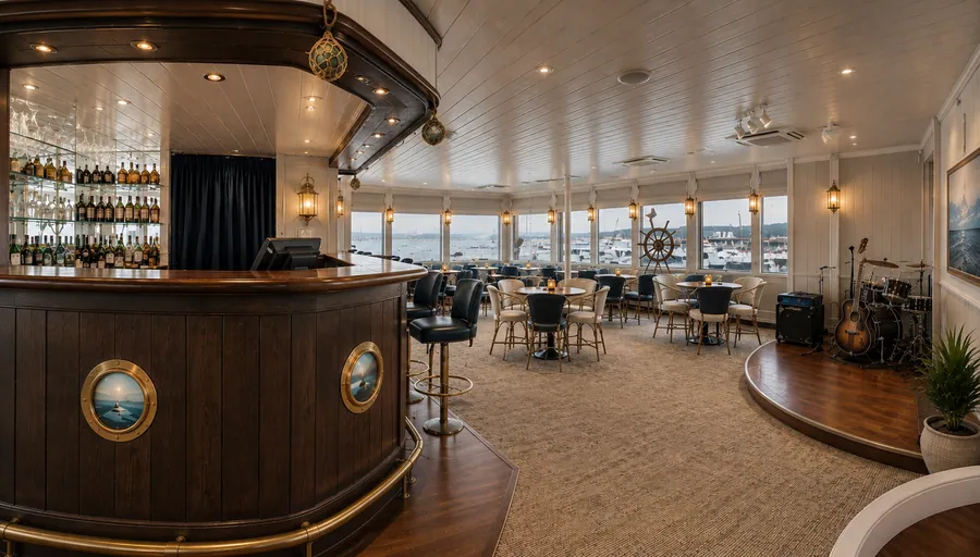 Birdie Bowers Bar aboard Terra Nova Adventurer