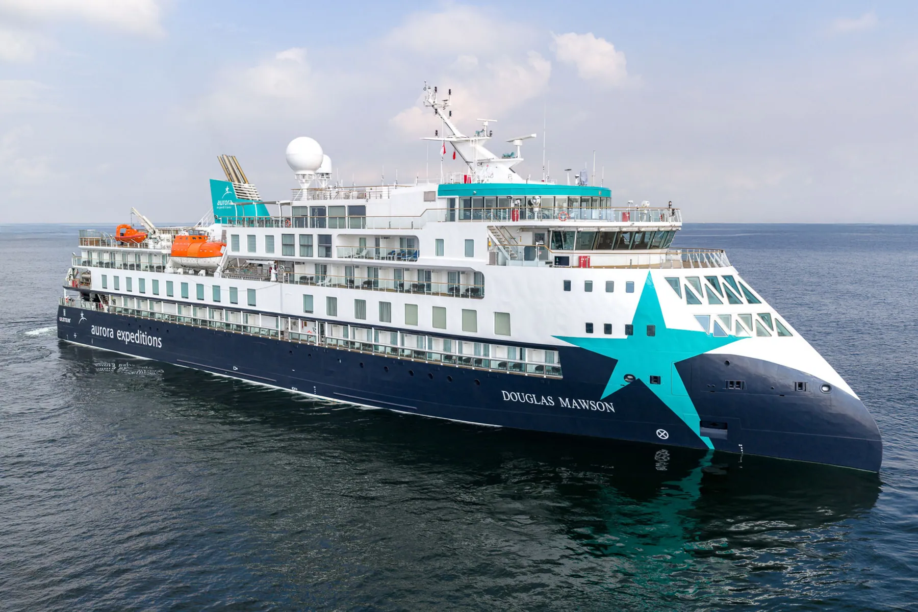 Douglas Mawson expedition ship exterior