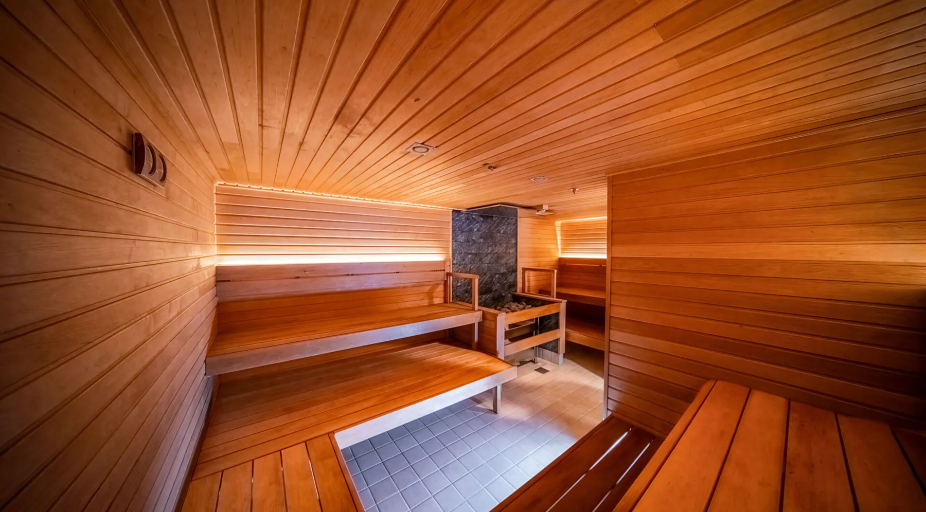 Douglas Mawson sauna with ocean view
