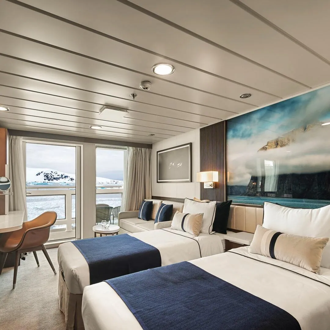 Douglas Mawson Balcony Stateroom Category A interior