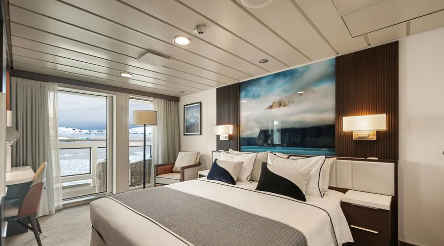 Douglas Mawson Captain's Suite interior