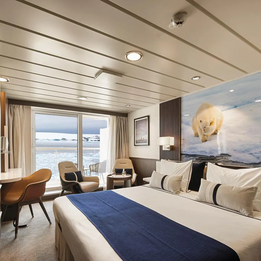 Douglas Mawson Balcony Stateroom Category C interior