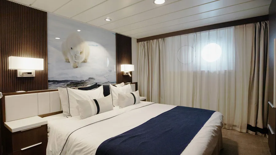 Douglas Mawson Aurora Stateroom Twin interior
