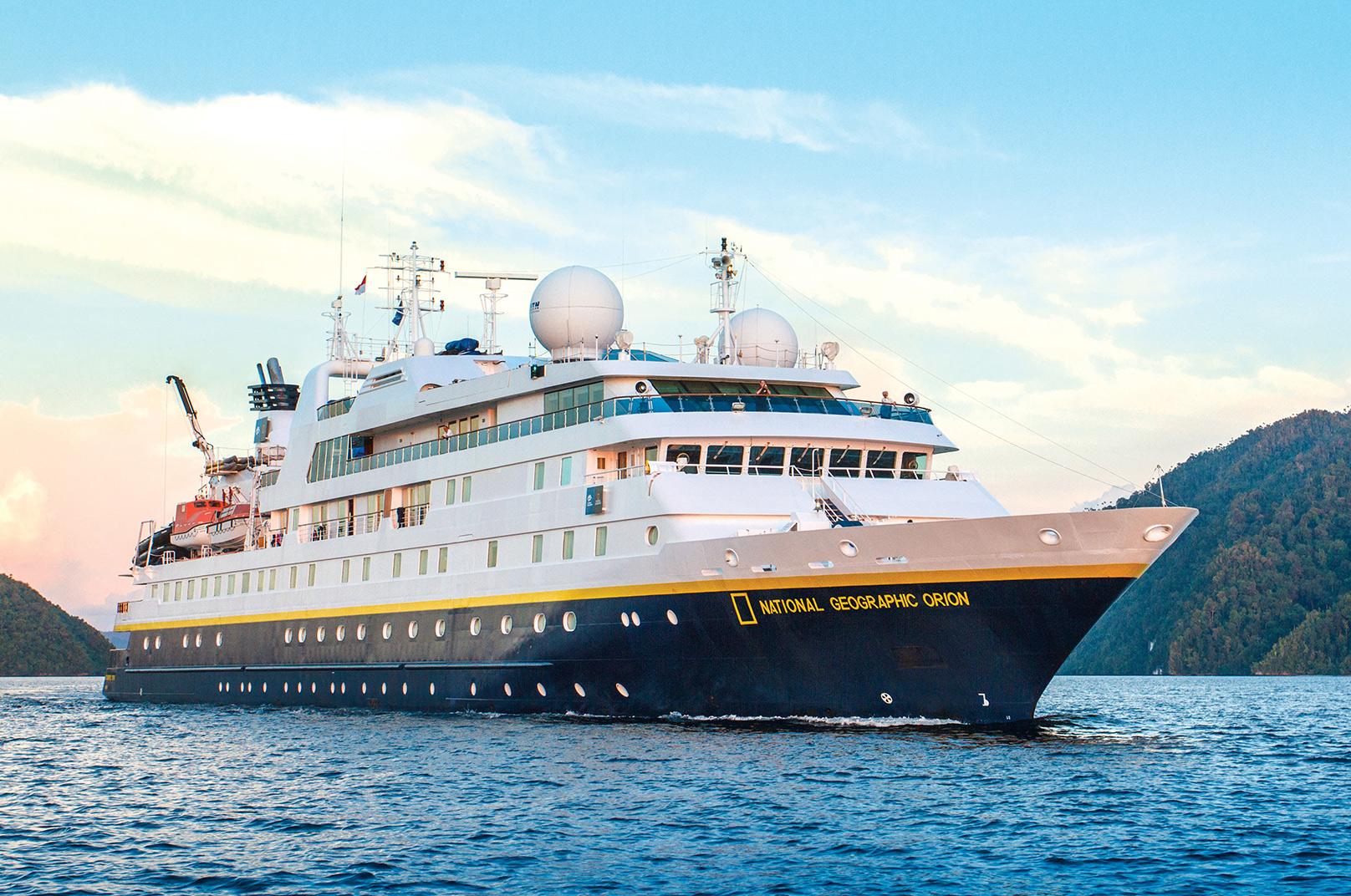 National Geographic Orion expedition ship exterior