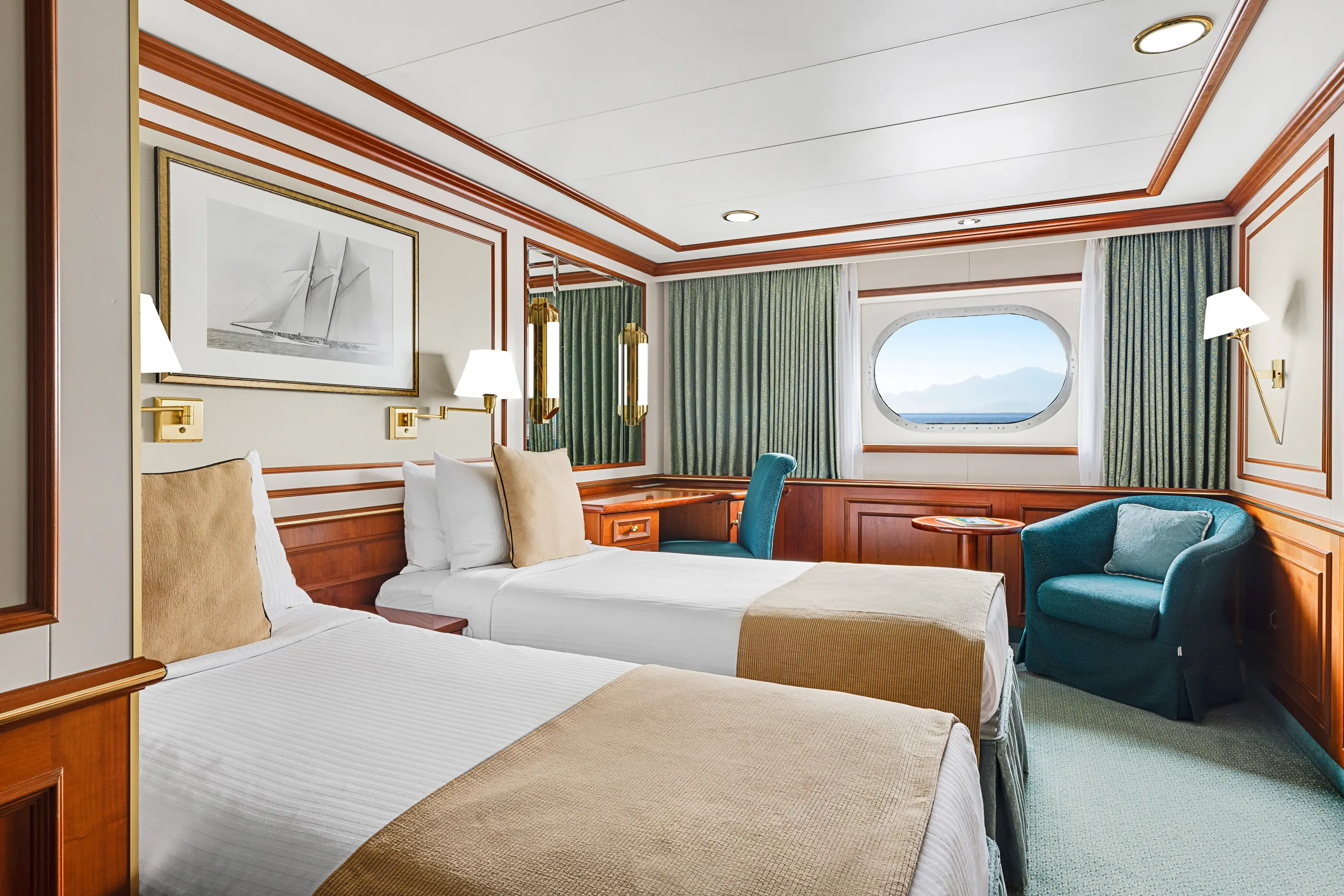 National Geographic Orion cabin interior