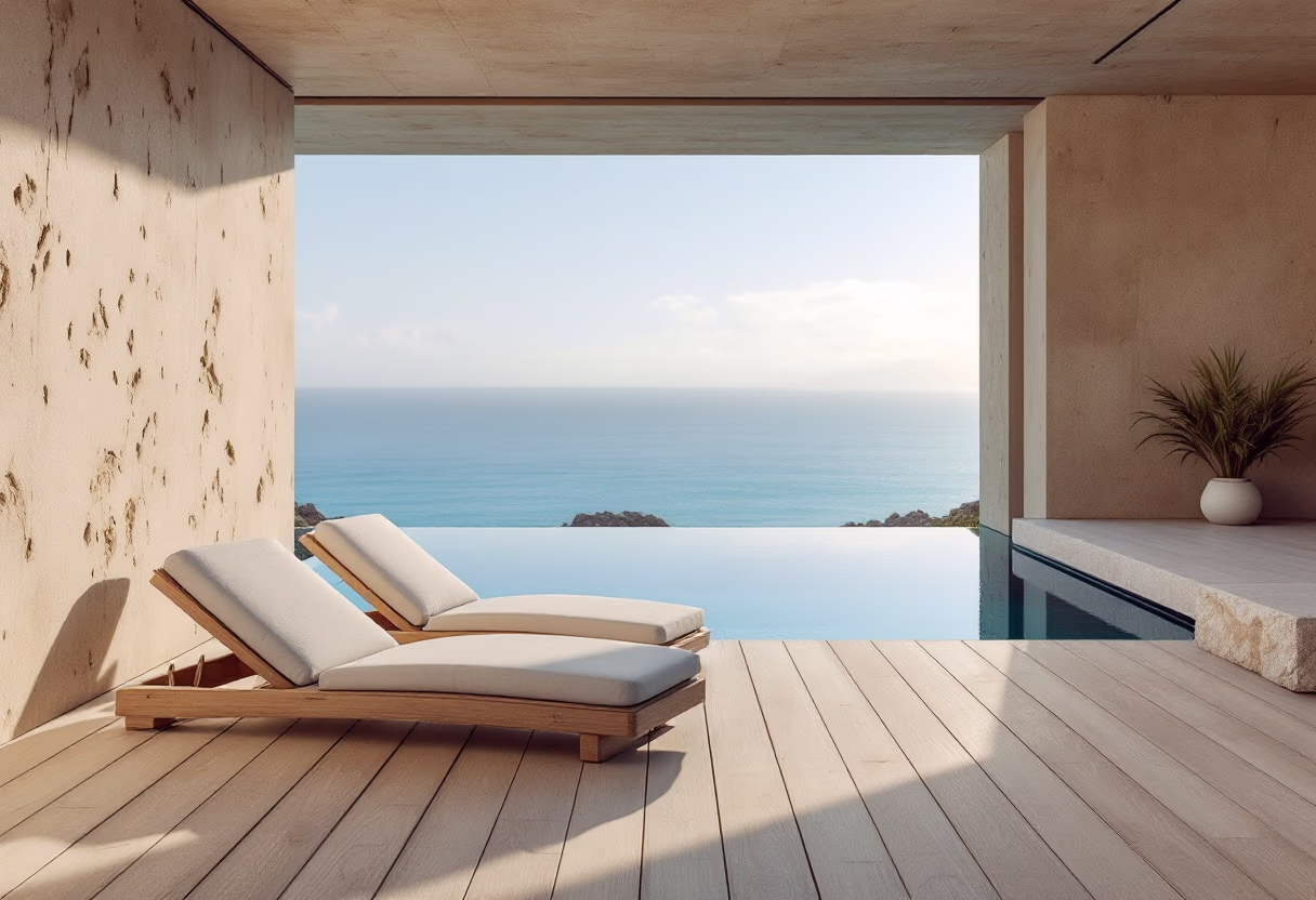 image of a luxury beach resort experience