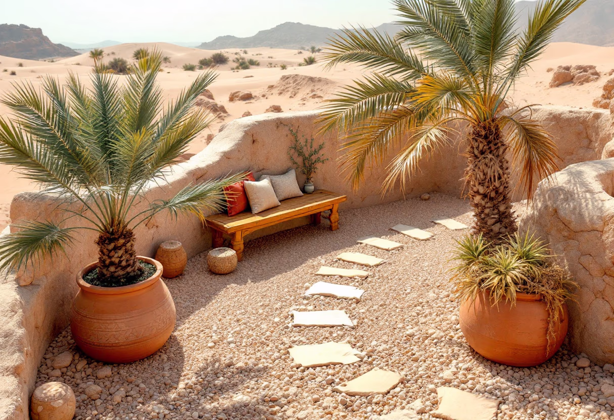 image of an exotic destination landscape (for a travel tech)