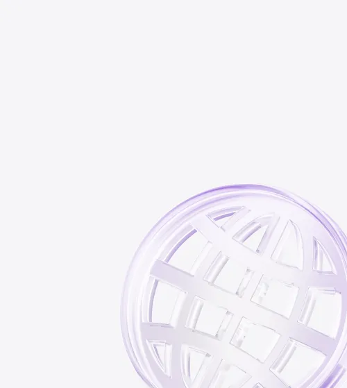 Globe icon representing international presence across multiple regions