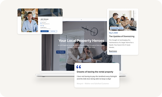 sites with showcase features