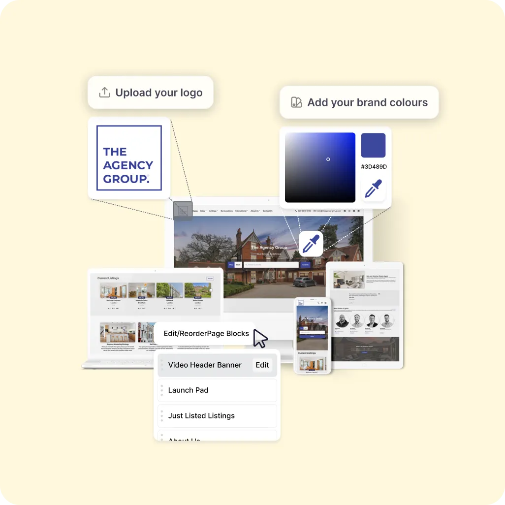Flexible design and content