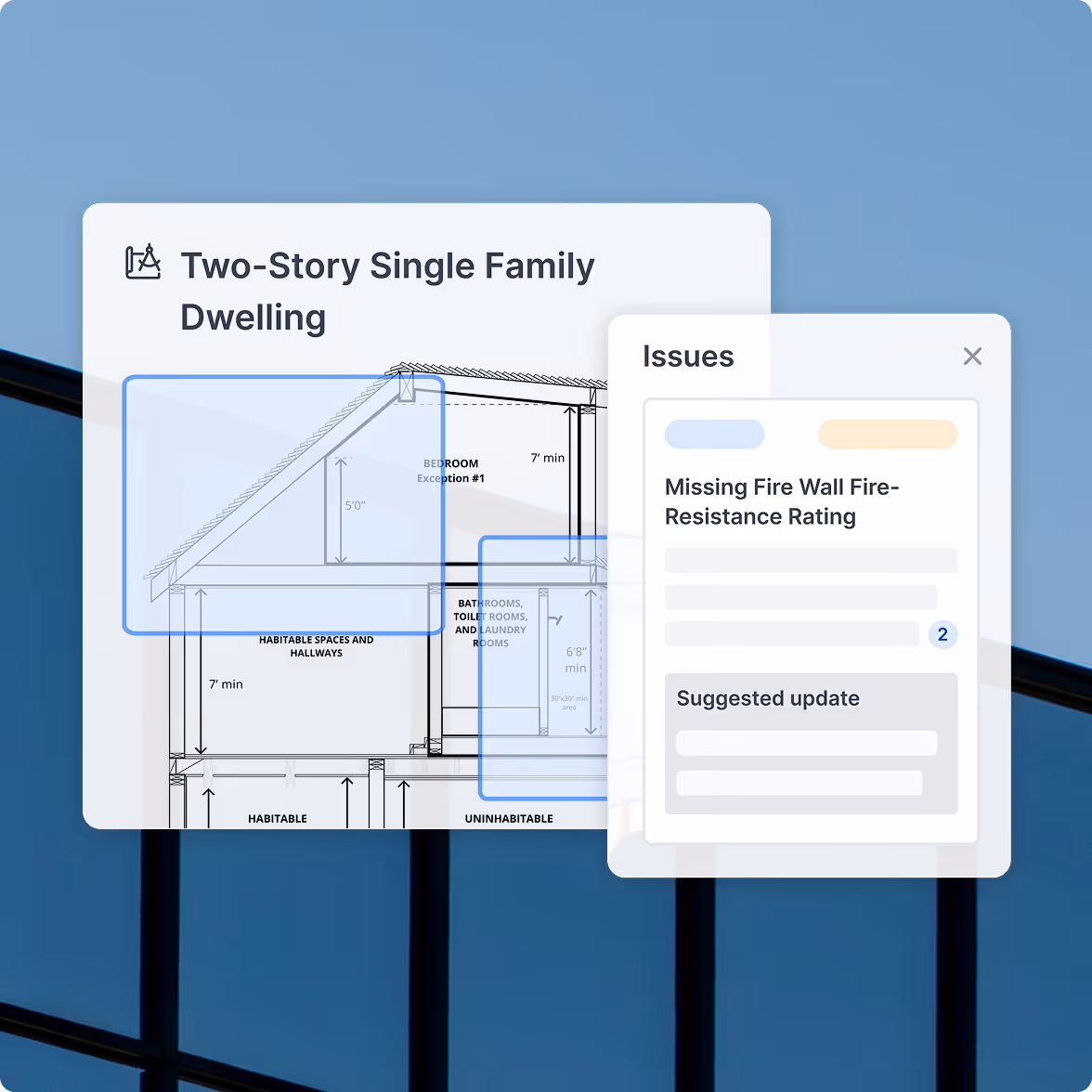 Upload drawings and get issues tied directly to code