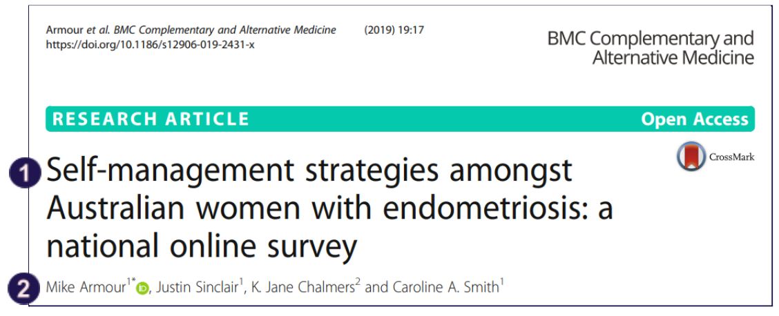 Lire article scientifique