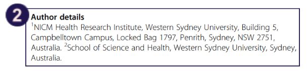 Titre étude scientique