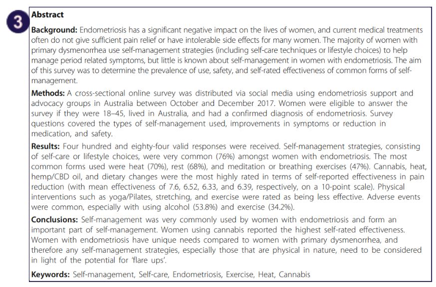 Abstract étude scientifique