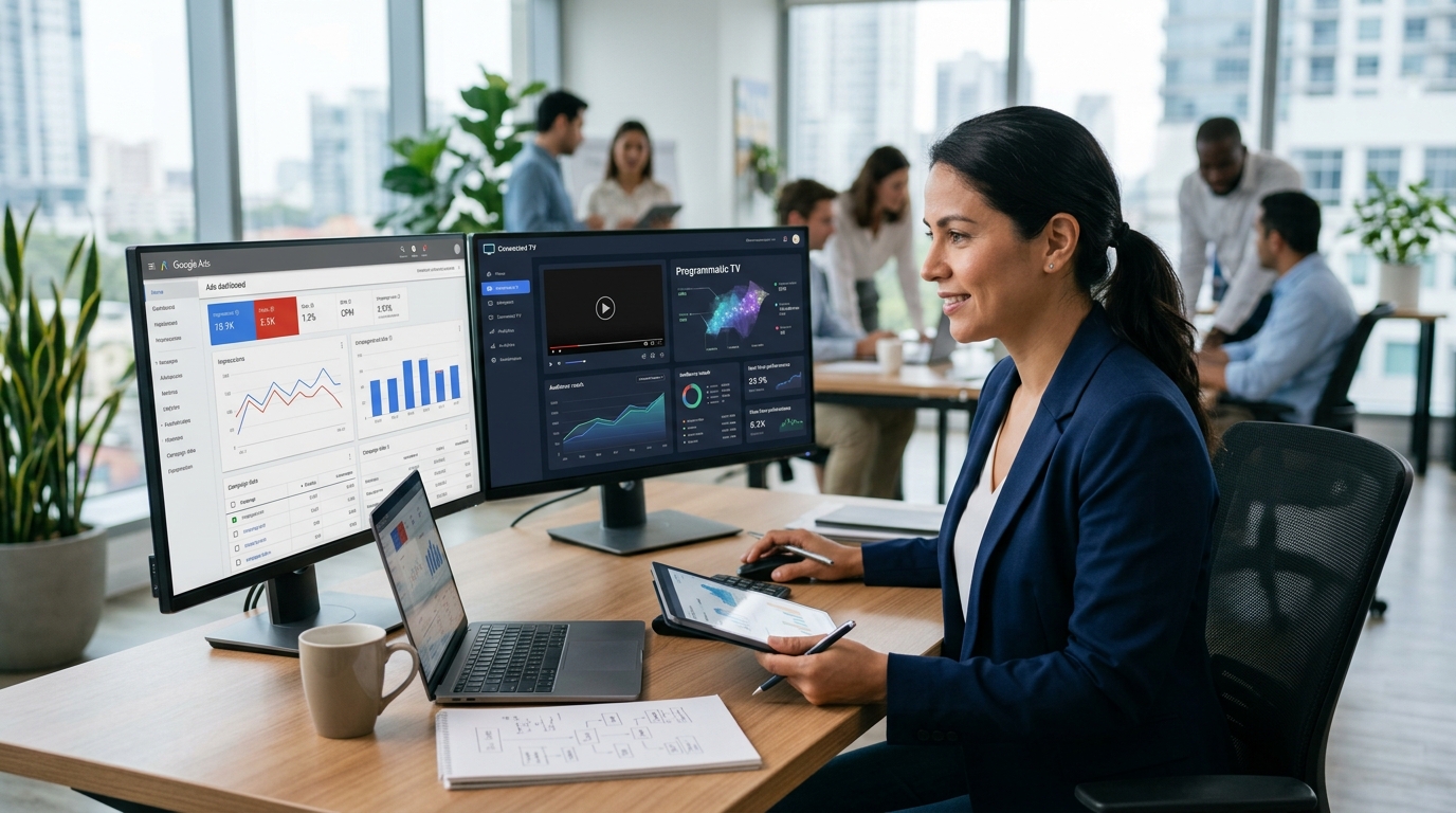 Google Ads vs. Publicidad en TV Programática: ¿Cuál te da mejor CPM?
