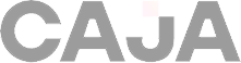 The word 'CAJA' in bold, uppercase gray letters on a white background.