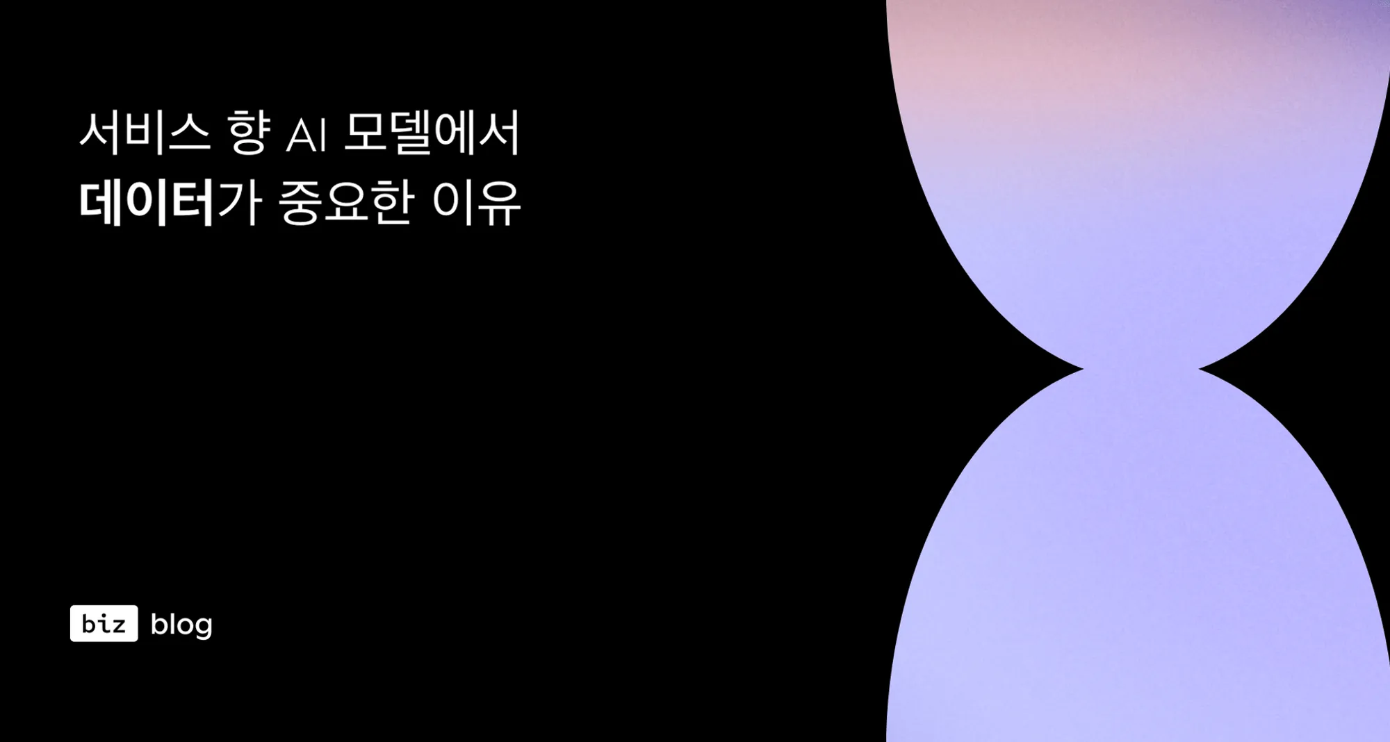 서비스 향 AI 모델에서 데이터가 중요한 이유