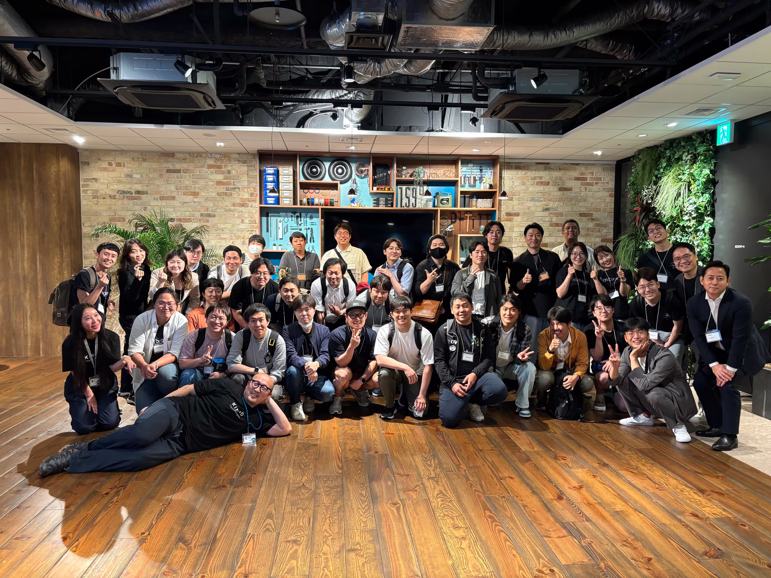 Photos from the Upstage X Ko-developer meetup